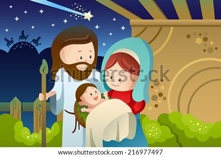 Mary Joseph And Baby Jesus Stock Photos, Images, & Pictures | Shutterstock
