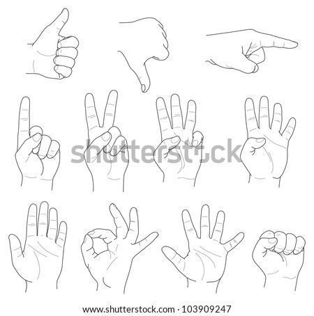 Number 1 Hand Gesture Stock Photos, Images, & Pictures | Shutterstock