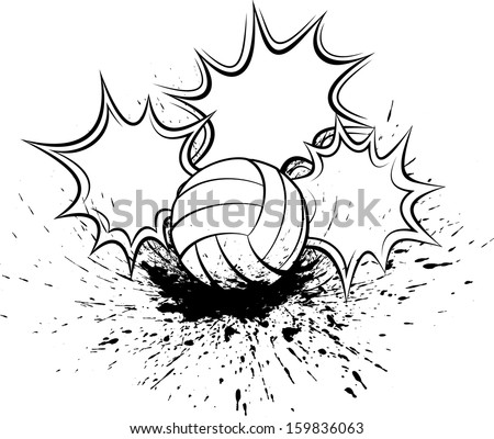 Volleyball vector Stock Photos, Images, & Pictures | Shutterstock