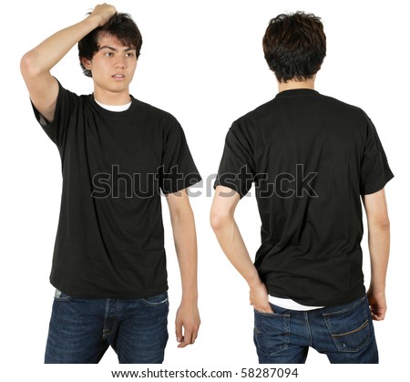 Black T-shirt Stock Photos, Images, & Pictures | Shutterstock