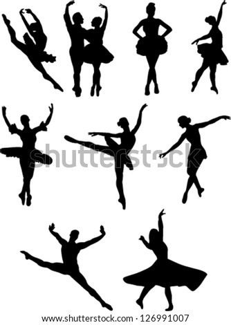 Ballet Dancer Silhouette Stock Photos, Images, & Pictures | Shutterstock