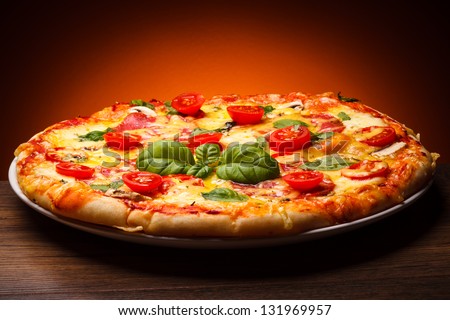 Pizza - stock photo