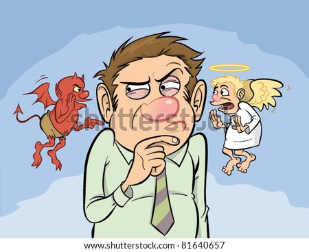 Devil angel Stock Photos, Images, & Pictures | Shutterstock