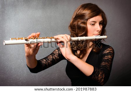 Flutist Stock Photos, Images, & Pictures | Shutterstock