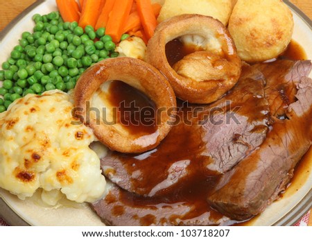 Yorkshire Pudding Stock Photos, Images, & Pictures | Shutterstock