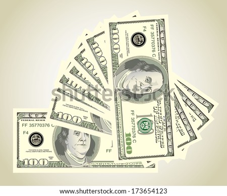 Dollar Bill Vector Stock Photos, Images, & Pictures | Shutterstock