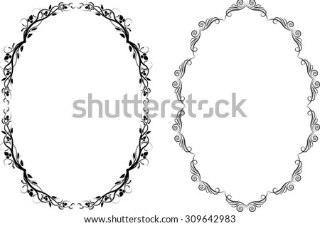 Oval Border Stock Photos, Images, & Pictures | Shutterstock