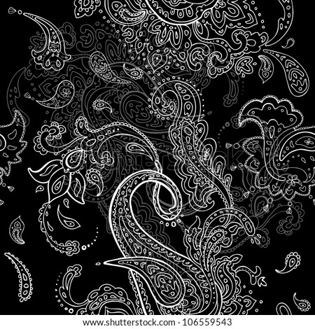 Paisley Seamless Stock Photos, Images, & Pictures | Shutterstock