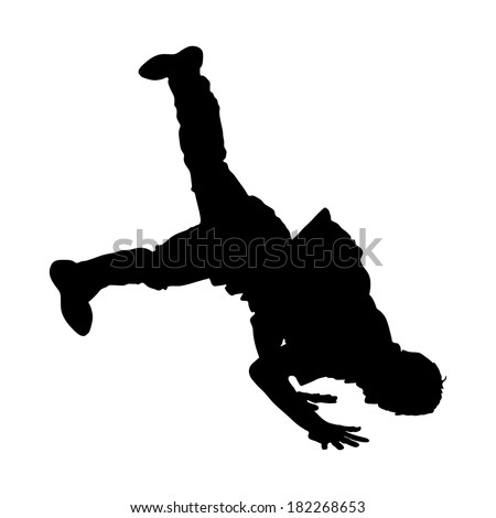 Breakdance Silhouette Stock Photos, Images, & Pictures | Shutterstock