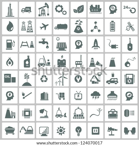 Energy Icons Stock Photos, Images, & Pictures | Shutterstock