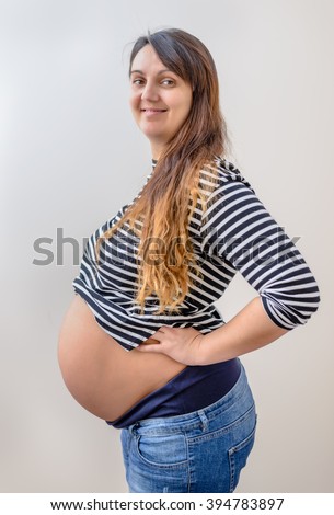 Heavily pregnant Stock Photos, Images, & Pictures | Shutterstock