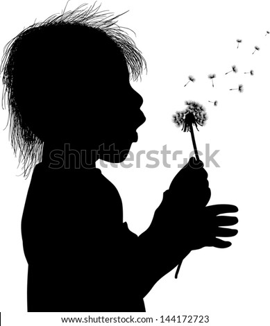 Dandelion Silhouette Stock Photos, Images, & Pictures | Shutterstock