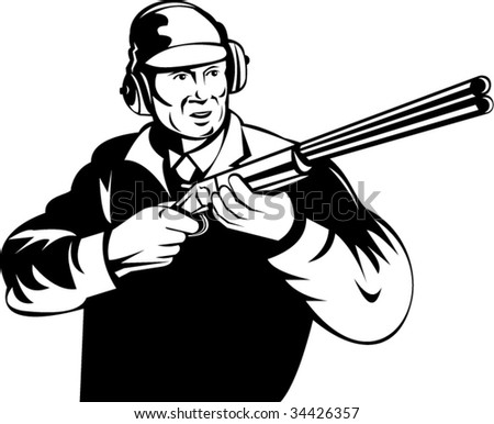 Hunting Shotgun Stock Vectors & Vector Clip Art | Shutterstock