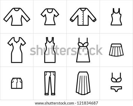 Clothes Icon Stock Photos, Images, & Pictures | Shutterstock