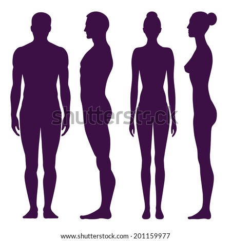 collection of silhouettes of